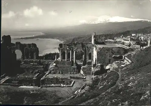 Taormina Sizilien Greek Theatre /  /Messina