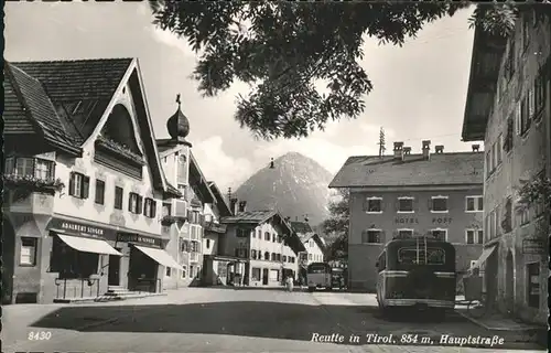 Reutte Tirol Hauptstrasse Hotel Post / Reutte /Ausserfern