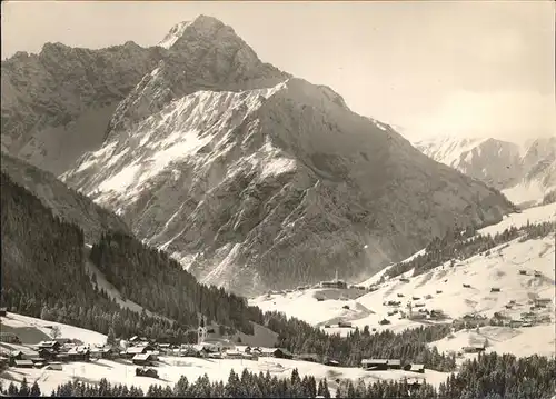 Kleinwalsertal Riezlern Mittelberg Widderstein / Oesterreich /