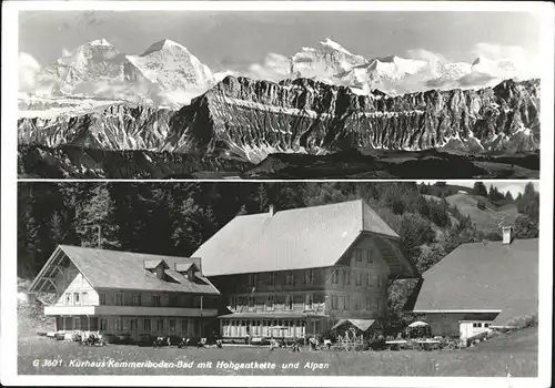 Schangnau Kemmeriboden-Bad Kurhaus / Schangnau /Bz. Signau