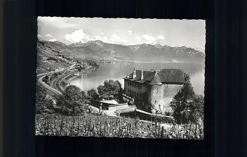 Chexbres Chateau de Glerolles Lac Leman / Chexbres /Bz. Lavaux