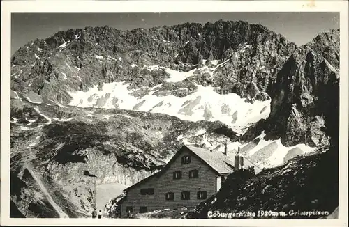 Coburgerhuette Griesspitzen / Oesterreich /