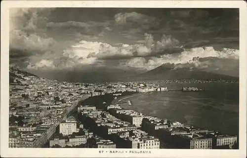 Napoli Neapel Panorama / Napoli /