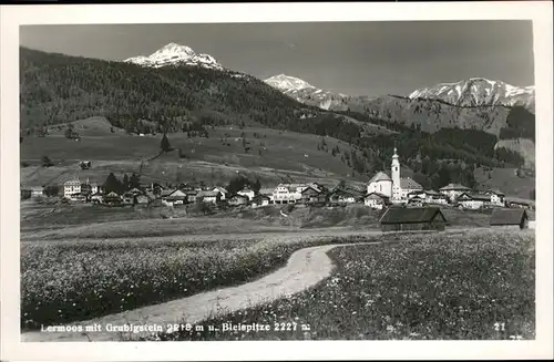 Lermoos Tirol Panorama Grubigstein Bleispitze / Lermoos /Ausserfern