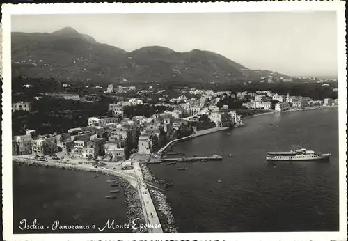 Ischia Panorama Monte Epomeo / Insel Golfo di Napoli /