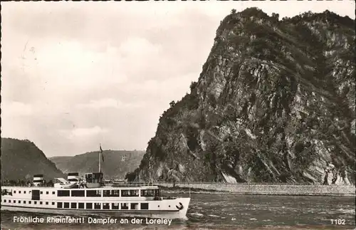 Dampfer Binnenschifffahrt Loreley  / Schiffe /