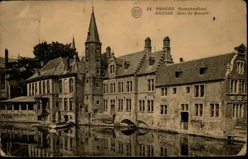 Brugge Brugge Bruges Rozenhoedkaai Quai Rosaire x /  /