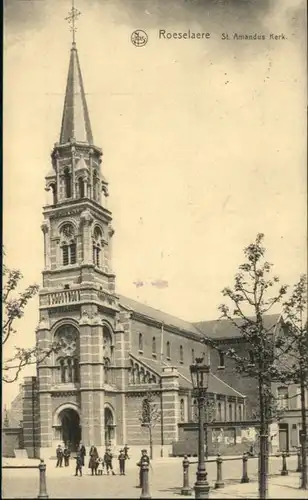 Roeselaere Roeselaere St. Amandus Kerk x / Belgien /