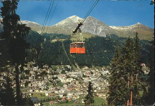 Davos GR Davos Braemabueel Jakobshorn Bahn x / Davos /Bz. Praettigau-Davos