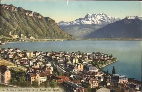 Montreux VD Montreux Dents du Midi * / Montreux /Bz. Vevey