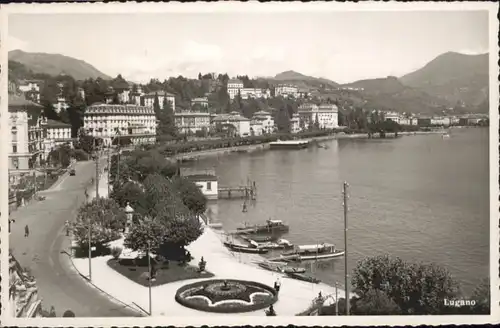 Lugano TI Lugano Schiff x / Lugano /Bz. Lugano City