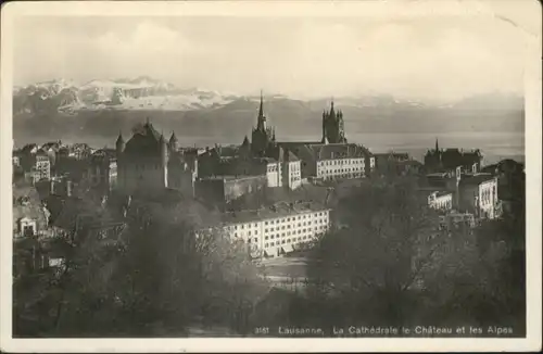 Lausanne VD Lausanne Cathedrale Schloss * / Lausanne /Bz. Lausanne City