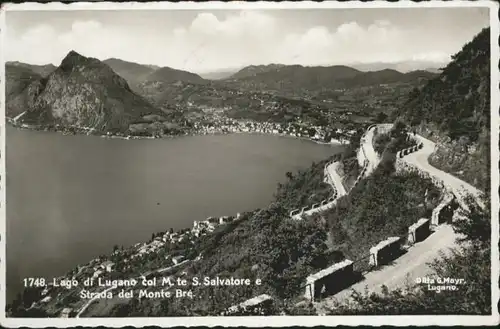 Lugano TI Lugano San Salvatore Strasse Mont Bre x / Lugano /Bz. Lugano City