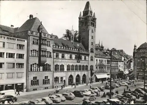 Basel BS Basel Marktplatz Rathaus  x / Basel /Bz. Basel Stadt City