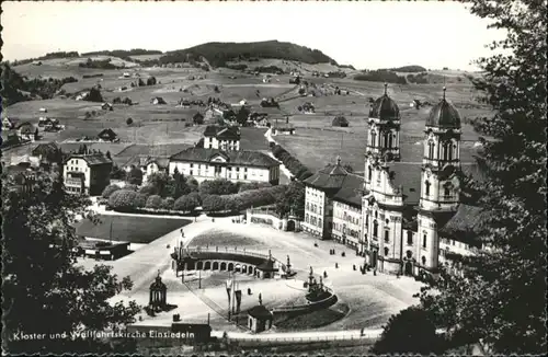 Einsiedeln SZ Einsiedeln Kloster Kirche  * / Einsiedeln /Bz. Einsiedeln