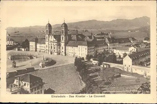 Einsiedeln SZ Einsiedeln Kloster Le Couvent * / Einsiedeln /Bz. Einsiedeln