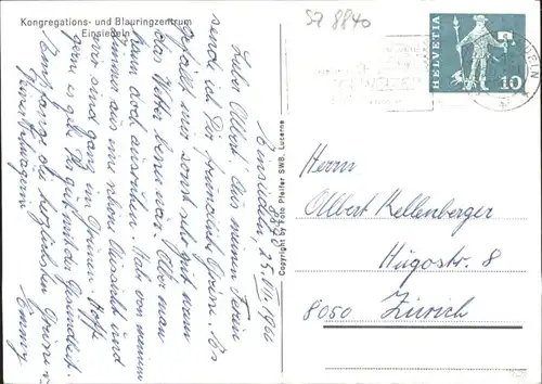 Einsiedeln SZ Einsiedeln Kongregations Blauringzentrum x / Einsiedeln /Bz. Einsiedeln