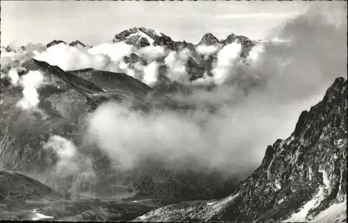 Davos GR Davos Piz Aela Tinzerhorn x / Davos /Bz. Praettigau-Davos