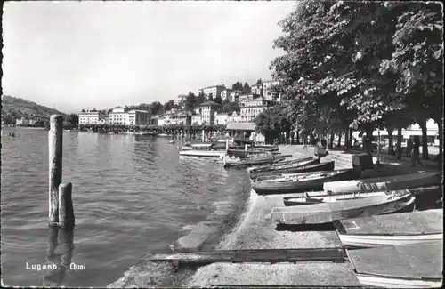 Lugano TI Lugano Schiff x / Lugano /Bz. Lugano City