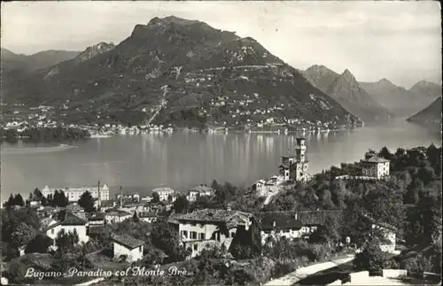 Lugano TI Lugano Montr Bre x / Lugano /Bz. Lugano City