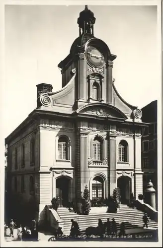 Lausanne VD Lausanne Temple de St Laurent * / Lausanne /Bz. Lausanne City