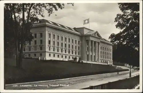 Lausanne VD Lausanne Le nouveau Tribunal Federal x / Lausanne /Bz. Lausanne City
