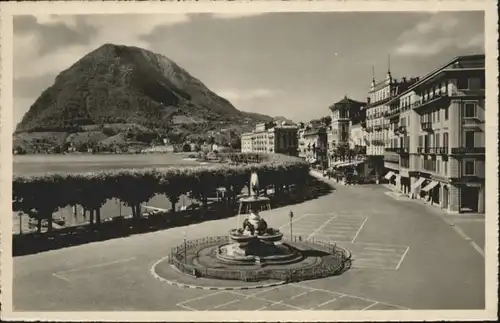 Lugano TI Lugano Monte San Salvatore Brunnen x / Lugano /Bz. Lugano City