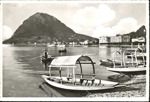 Lugano TI Lugano Monte San Salvatore Schiff x / Lugano /Bz. Lugano City