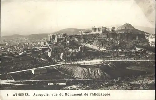 Athenes Athenes Acropole Monument Philopappos x / Griechenland /Griechenland