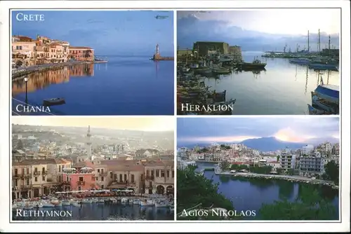 Chania Chania Crete Heraklion Rethymnon Agios Nikolaos x / Griechenland /Griechenland