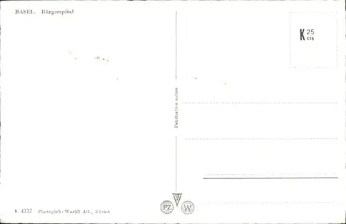 Basel BS Basel Buergerspital * / Basel /Bz. Basel Stadt City