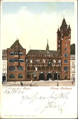 Basel BS Basel Neues Rathaus  x / Basel /Bz. Basel Stadt City