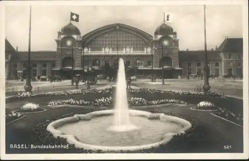 Basel BS Basel Bundesbahnhof * / Basel /Bz. Basel Stadt City