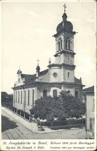 Basel BS Basel St Josephs Kirche  * / Basel /Bz. Basel Stadt City