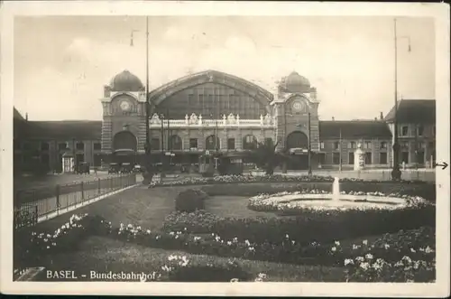 Basel BS Basel Bundesbahnhof x / Basel /Bz. Basel Stadt City