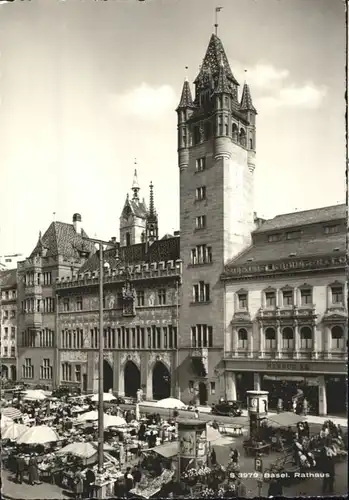 Basel BS Basel Rathaus * / Basel /Bz. Basel Stadt City