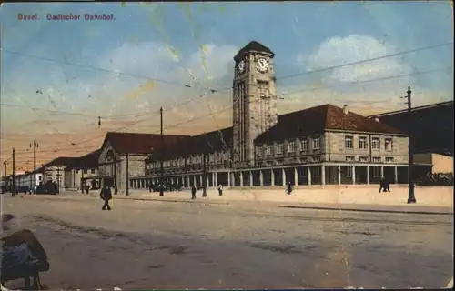 Basel BS Basel Badischer Bahnhof x / Basel /Bz. Basel Stadt City