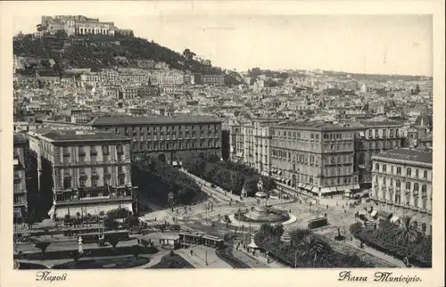 Napoli Neapel Napoli Piazza Municipio * / Napoli /