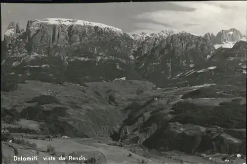 Renon Renon Dolomiten vom Ritten * / Italien /Italien