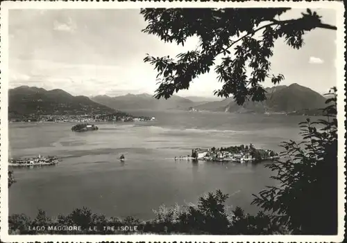 Lago Maggiore Lago Maggiore Le tre Isole x / Italien /