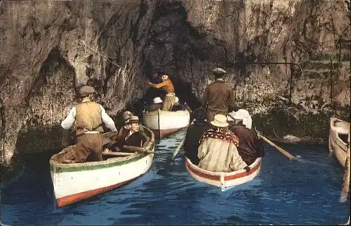 Capri Capri Grotta Azzurra Boot * / Italien /