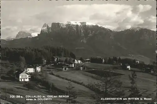 Collalbo Collalbo Kolbenstein am Ritten bei Bozen * / Italien /