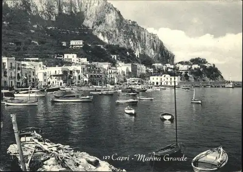 Capri Capri Marina Grande Schiff * / Italien /