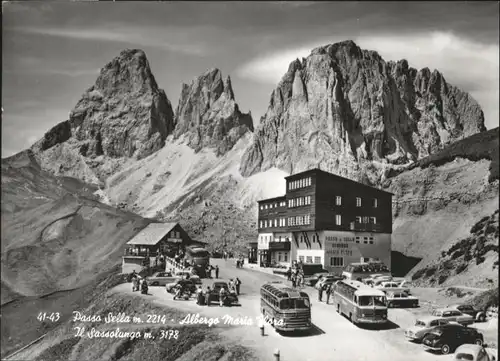 Passo Sella Passo Sella Albergo Maria  Sassolungo x / Italien /