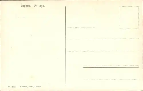 Lugano TI Lugano Al Lago Boot * / Lugano /Bz. Lugano City