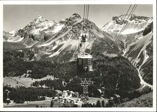 Arosa GR Arosa Luftseilbahn Weisshorn * / Arosa /Bz. Plessur