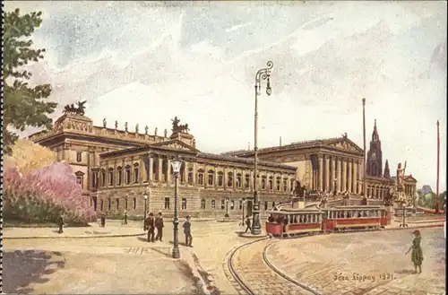 Wien Wien Parlament Strassenbahn * / Wien /Wien