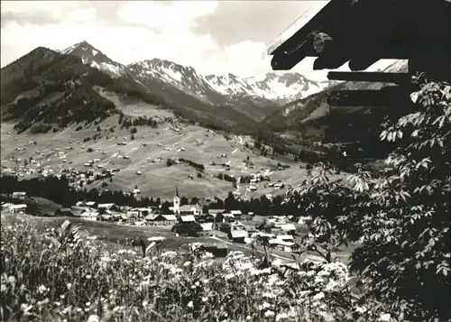 Riezlern Kleinwalsertal Vorarlberg Riezlern Kleinwalsertal Walmeningerhorn Heuberg Schwarzwassertal Hoch-Ifen * / Mittelberg /Bregenz