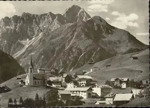 Hirschegg Kleinwalsertal Vorarlberg Hirschegg Kleinwalsertal Widderstein * / Mittelberg /Bregenz