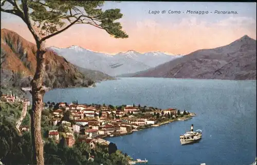 Menaggio Menaggio Lago di Como Boot x / Italien /Italien